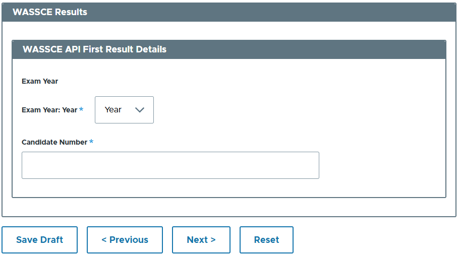 Exam Details (WASSCE Example)